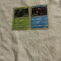 Pokemon TCG Detective Pikachu Promo Card Lot 2 Bulbasaur Psyduck Regular - Image 1