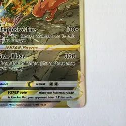 🔥 Pokemon TCG Charizard VSTAR SWSH262 Holo Black Star Promo Card NM/M 🔥 - Image 5