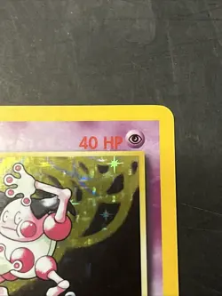 Mr. Mime 6/64 Holo Fossil Set Rare Pokemon Card WOTC Vintage 1999 - Image 3