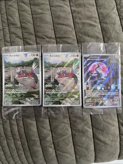 Koraidon & Miraidon Scarlet & Violet Black Star Promo Cards 013 014 SEALED - Image 1