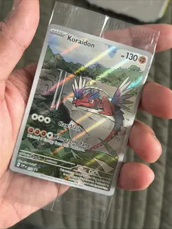 Koraidon & Miraidon Scarlet & Violet Black Star Promo Cards 013 014 SEALED - Image 3
