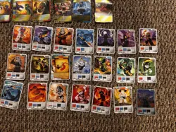 LEGO Ninjago 100+ Cards Lot — 86 playable, 20 characters (2011-2012) - Image 2