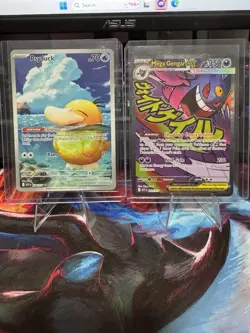 Pokemon Ascended Heroes 2 Card Lot Psyduck IR And Mega Gengar Ex MAR - Image 1