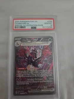 Pokemon TCG Charizard EX Special Illustration Rare Card 234/091 SV Paldean Fates - Image 1