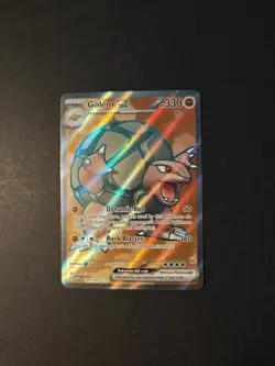 Pokemon Card Golem ex 189/165 Ultra Rare Near Mint - Image 1