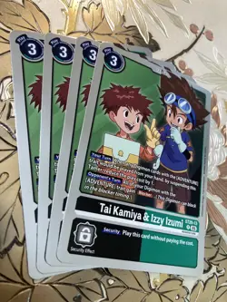 Digimon Card Game Playset Tai & Izzy ST20-13 Starter Deck 20: Protector of Light - Image 1