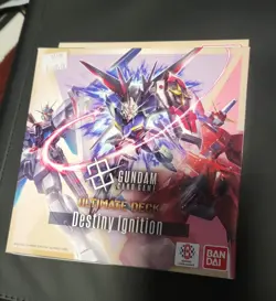 Gundam Card Game Destiny Ignition ST09 Starter Deck + Dice No Bonus Card - Image 1