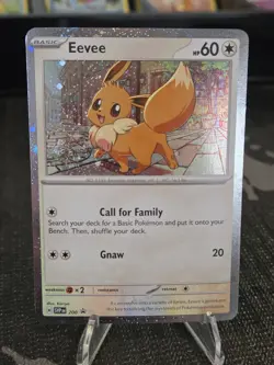 Eevee - W/ SWIRL (Cosmos Holo) Promo SV: Scarlet & Violet Promo Cards SVP 200 - Image 2