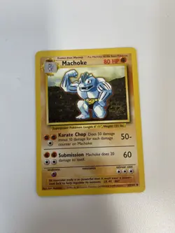 Vintage Pokemon Fighting Card Lot – Machop, Hitmonlee, Cubone – WOTC 1999 Bundle - Image 2