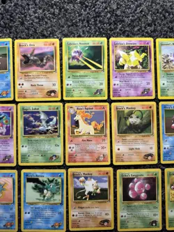 Gym Heroes / Gym Challenge x28 Pokemon Cards Bundle Vintage WOTC Joblot Job Lot - Image 3