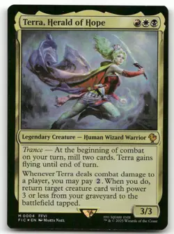Terra, Herald of Hope #4 (Foil) (NM) Final Fantasy FIC Magic MTG - Image 1
