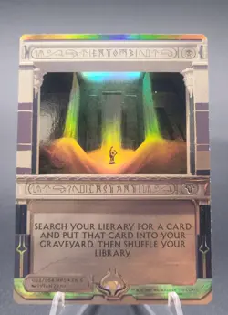 MTG Entomb - Masterpiece Series (Amonkhet Invocations) Foil Mythic Rare - Image 1