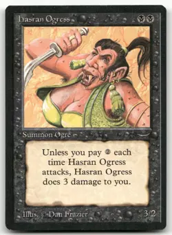 Hasran Ogress (NM) Arabian Nights ARN Magic MTG - Image 1