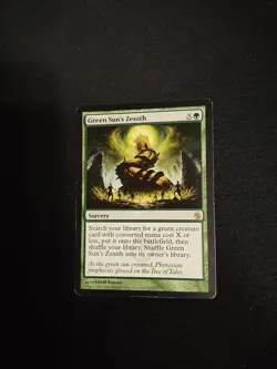 Green Sun's Zenith Mirrodin Besieged Regular - Image 1