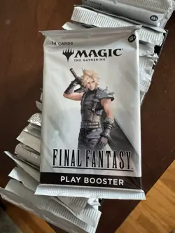 38 x Magic the Gathering: Final Fantasy Play Booster Packs mtg universes beyond - Image 1