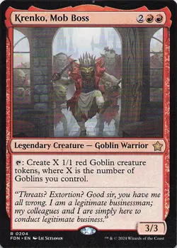 Krenko, Mob Boss Foundations Regular - Image 1