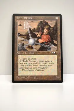 MTG - SHIELD SPHERE, ALLIANCES, NM, NEVER BEEN PLAYED - Image 1
