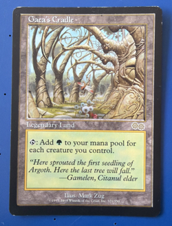 Gaea's Cradle - Urza's Saga - MTG Reserved List Magic: The Gathering - Image 1