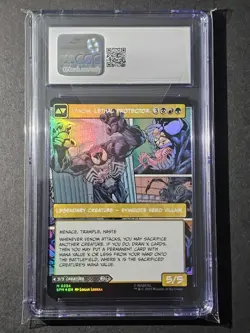 MTG CGC 10 Eddie Brock (Borderless Foil) M 0224 Marvel's Spider-Man (Low POP) - Image 2