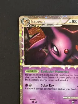 Espeon Prime 81/90 Ultra Rare HGSS Undaunted Pokemon TCG LP - Image 5