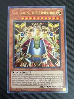 Yugioh Sandaion, the Timelord BLRR-EN025 Ultra Rare 1st Ed NM - Image 1