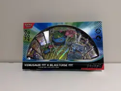 Pokemon TCG Venusaur Ex & Blastoise Ex Premium Collection! Game Stop Exclusive - Image 2