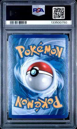 2007 POKEMON DIAMOND & PEARL SECRET WONDERS #14 LUGIA-HOLO PSA 8 - Image 2