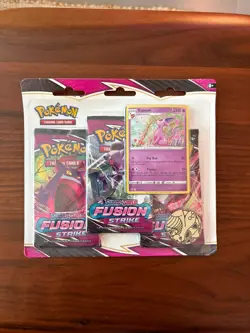 Pokemon TCG: Sword & Shield Fusion Strike 3 Pack Blister Espeon NEW SEALED - Image 1