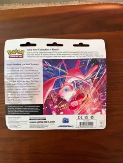 Pokemon TCG: Sword & Shield Fusion Strike 3 Pack Blister Espeon NEW SEALED - Image 2
