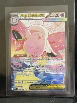 [UNGRADED] Mega Clefable ex 119/088 Pokemon Me03: Perfect Order POR Holo - Image 1