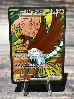 Pokemon TCG, Ethan's Ho-Oh ex 209/182 Sv10: Destined Rivals Holo NM - Image 1