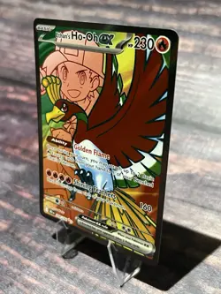 Pokemon TCG, Ethan's Ho-Oh ex 209/182 Sv10: Destined Rivals Holo NM - Image 3