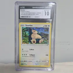 Pokemon TCG Snorlax 016/034 Classic Holo 150HP Basic 2023 CGC 10 - Image 1