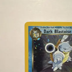 Pokemon TCG Dark Blastoise 3/82 Team Rocket Holo Rare 1st Edition 70 HP - Image 2