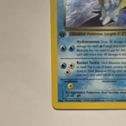 Pokemon TCG Dark Blastoise 3/82 Team Rocket Holo Rare 1st Edition 70 HP - Image 4