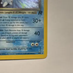 Pokemon TCG Dark Blastoise 3/82 Team Rocket Holo Rare 1st Edition 70 HP - Image 5