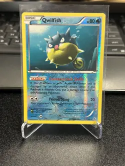 Qwilfish 21/106 XY Series XY Flashfire Pokemon Reverse Holo LP - Image 1