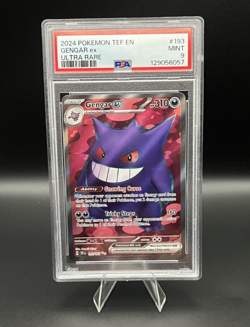 Gengar EX 193/162 PSA 9 Mint - Pokemon: Temporal Forces - Image 1