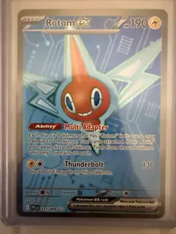 Rotom ex #111/094 - ME02: Phantasmal Flames Ultra Rare Holo Pokemon TCG - Image 1