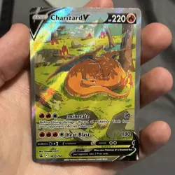 Pokemon Charizard V SWSH260 Promo Holo 220 HP Sword & Shield English TCG - Image 1