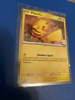 Pokemon Tcg Pikachu 051/162 Pokemon Day 2026 Promo Stamped Nm - Image 3