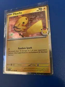 Pokemon Tcg Pikachu 051/162 Pokemon Day 2026 Promo Stamped Nm - Image 4