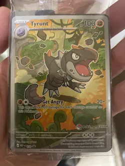 Pokemon TCG - Tyrunt Pokemon Center Stamp Promo MEP 070 Perfect Order *SEALED* - Image 2