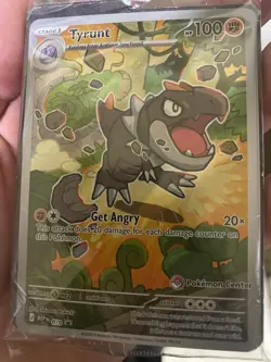 Pokemon TCG - Tyrunt Pokemon Center Stamp Promo MEP 070 Perfect Order *SEALED* - Image 3