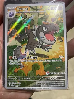 Pokemon TCG - Tyrunt Pokemon Center Stamp Promo MEP 070 Perfect Order *SEALED* - Image 4