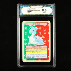 TQG 8.5 NM-MT+ 1995 Pokemon Topsun JPN Lapras 131 - Image 1