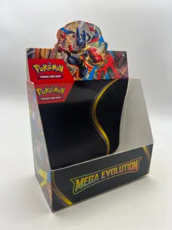 Mega Evolution Pokemon Retail Display Box For Booster Packs, Empty Enchanced - Image 3