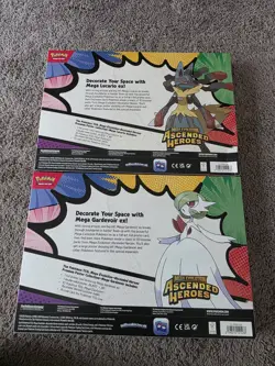 Pokemon Ascended Heroes Premium Poster Collection Set of 2! Factory Sealed - Image 2