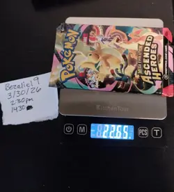 2x 22.65g Pokemon Ascended Heroes Mega Evolution Booster Pack Sealed - Image 1