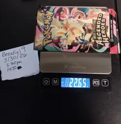 2x 22.65g Pokemon Ascended Heroes Mega Evolution Booster Pack Sealed - Image 2